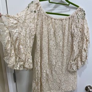 Elan lace top - size large